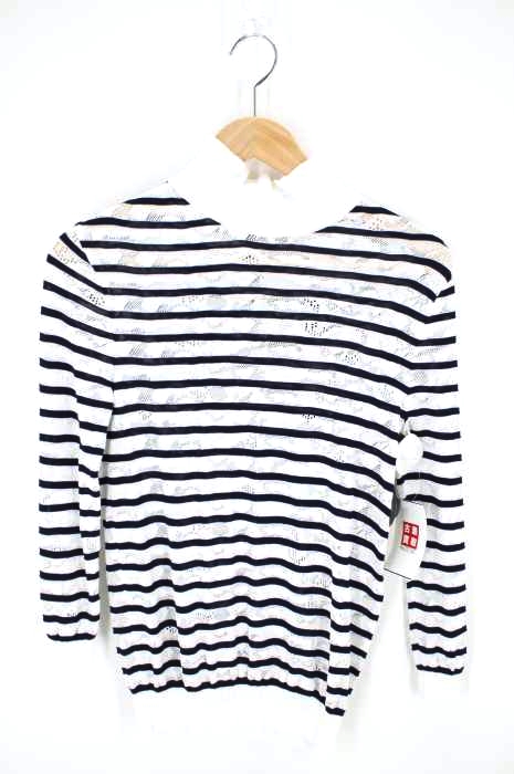Chloe（クロエ） ボーダーモックネックカットソー レディース トップス
