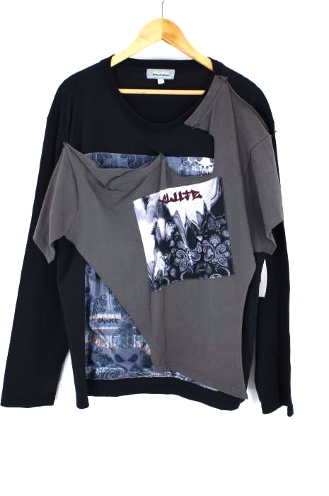 SALUTEHK（サルーテ） ドッキングtシャツ メンズ トップス