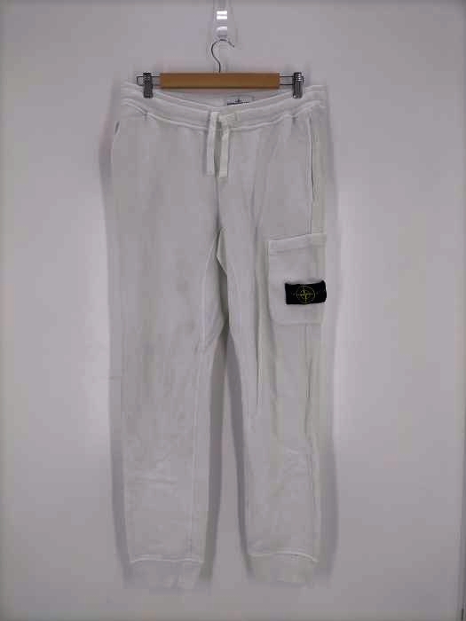 STONE ISLAND（ストーンアイランド） 腕章付き スリムフィットスウェットパンツ メンズ パンツ