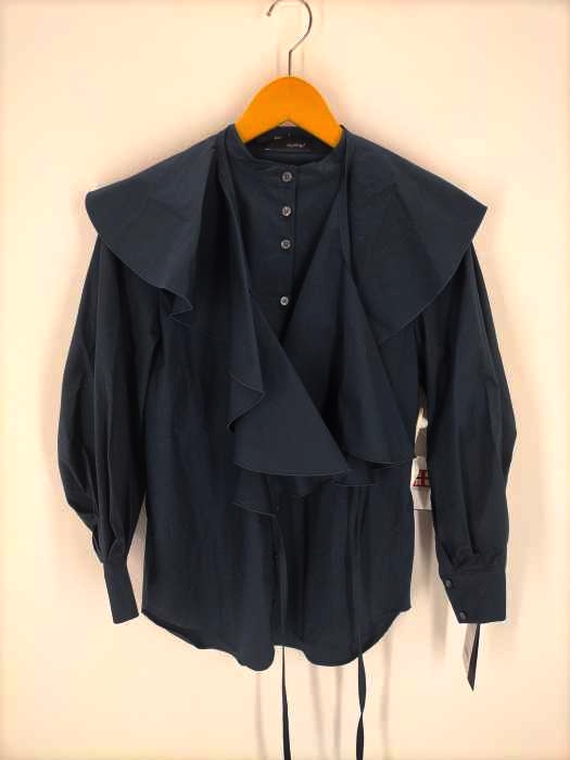 styling/ kei shirahata（スタイリング ケイシラハタ） 21AW ラッフルティペットブラウス レディース トップス