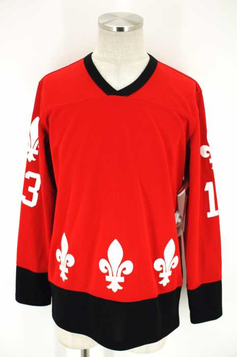 Supreme （シュプリーム） 13AW Fleur De Li Hockey Top ホッケーシャツ メンズ トップス