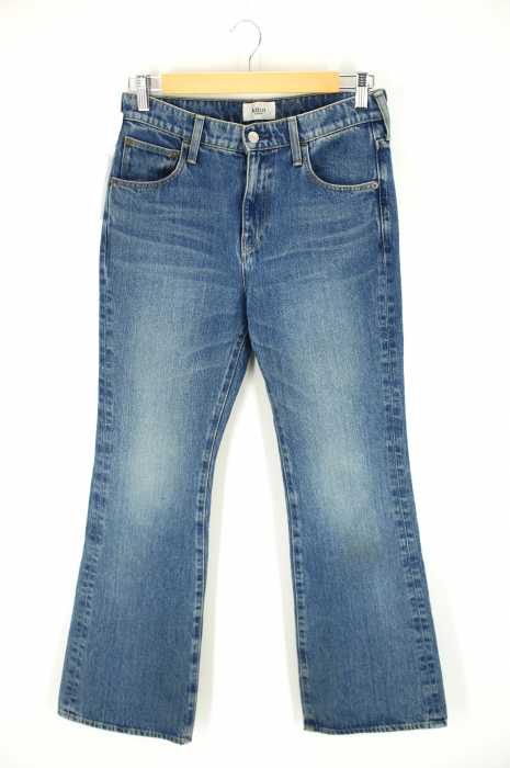 Klin DENIM(クリーンデニム) ウォッシュ加工フレアデニムパンツ レディース パンツ