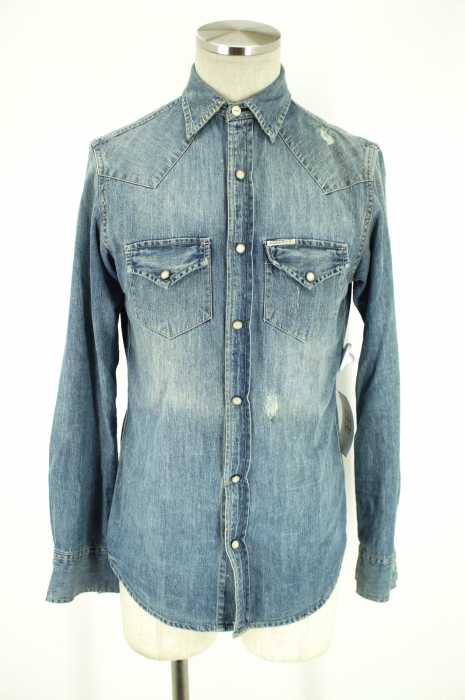 DENIM & SUPPLY RALPH LAUREN （デニム&サプライ ラルフローレン） スナップボタンデニムシャツ メンズ トップス