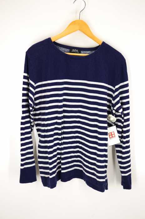 APC（アーペーセー） ボーダーカットソー メンズ トップス