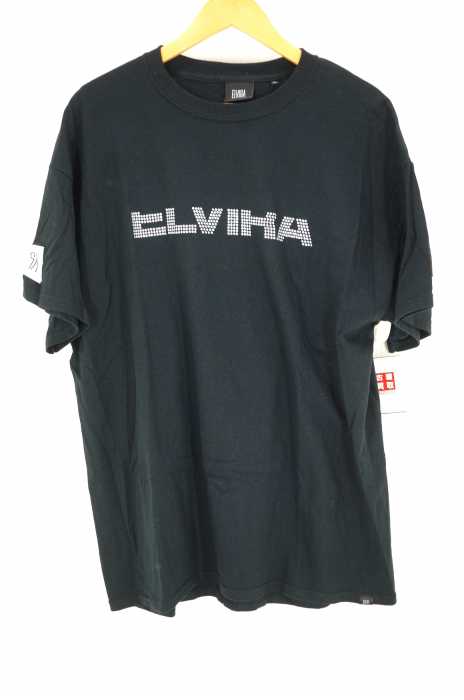 ELVIRA（エルヴィラ） ラインストーンロゴTシャツ メンズ トップス