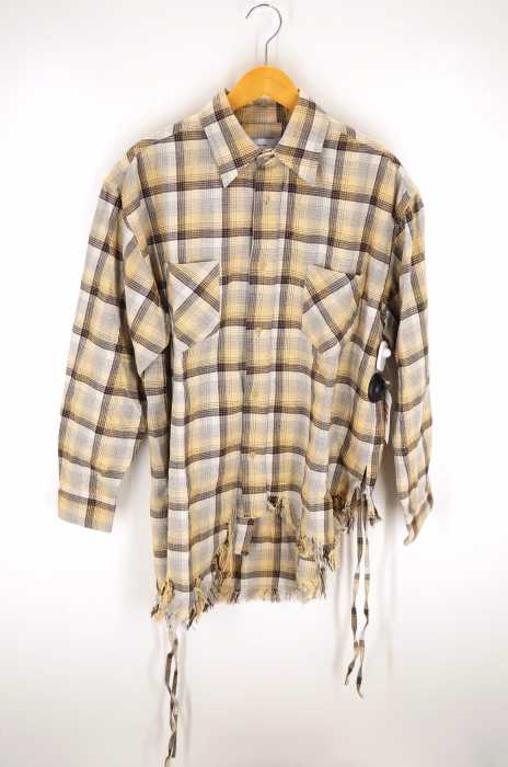 FACETASM (ファセッタズム) FRINGE SHIRT メンズ トップス