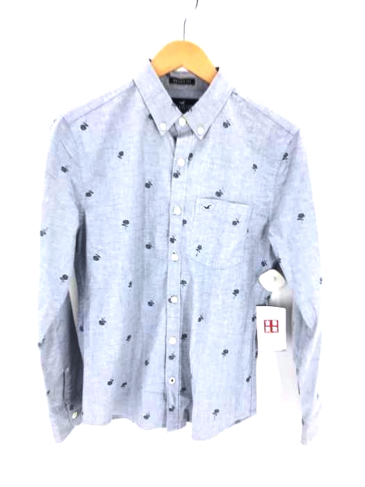 hollister（ホリスター） ポイントロゴボタンダウン メンズ トップス
