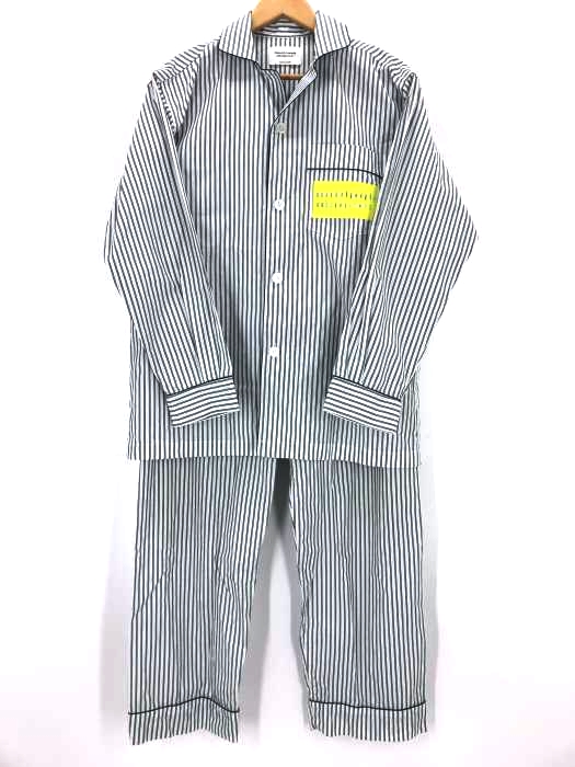 beautiful people（ビューティフルピープル） typewriter stripe pajama shirt メンズ セットアップ
