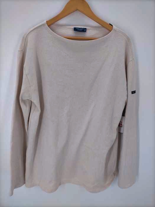 SAINT JAMES LATELIER（セントジェームスアトリエ） GUILDO L/S BASQUE SHIRTS ECRU 生成り メンズ トップス
