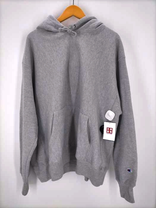Champion(チャンピオン) REVERSE WEAVE 青単復刻プルオーバーパーカー メンズ トップス
