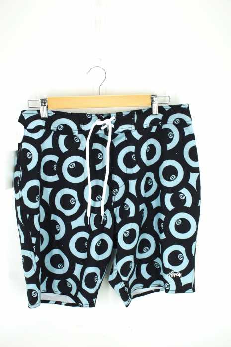 STUSSY （ステューシー） 8 BALL TRUNK 総柄ハーフパンツ メンズ パンツ