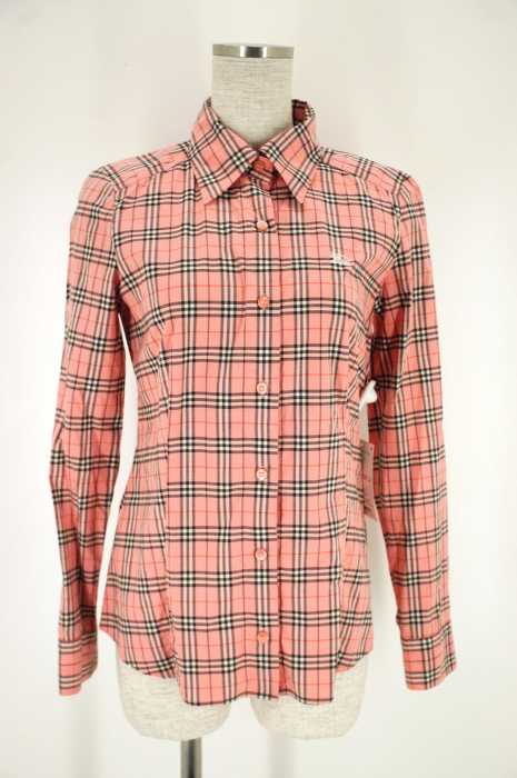 BURBERRY BLUE LABEL （バーバリーブルーレーベル） チェック柄シャツ レディース トップス
