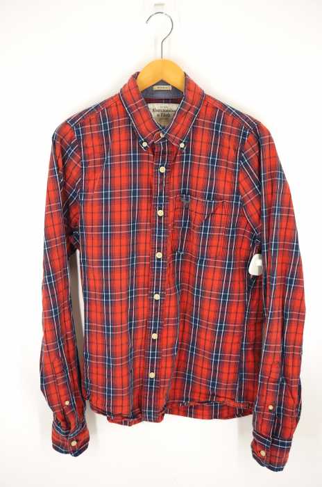 Abercrombie & Fitch（アバクロンビーアンドフィッチ） ボタンダウン長袖チェックシャツ メンズ トップス