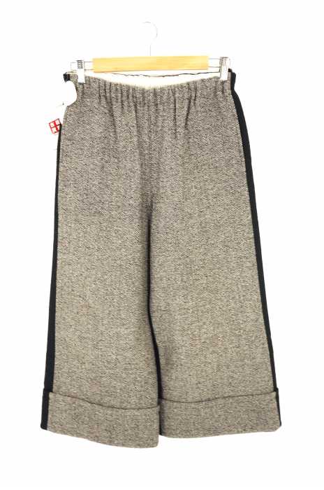 tricot COMME des GARCONS (トリココムデギャルソン) 17AW LOOK37 前後切替ツイードウールイージーパンツ レディース パンツ