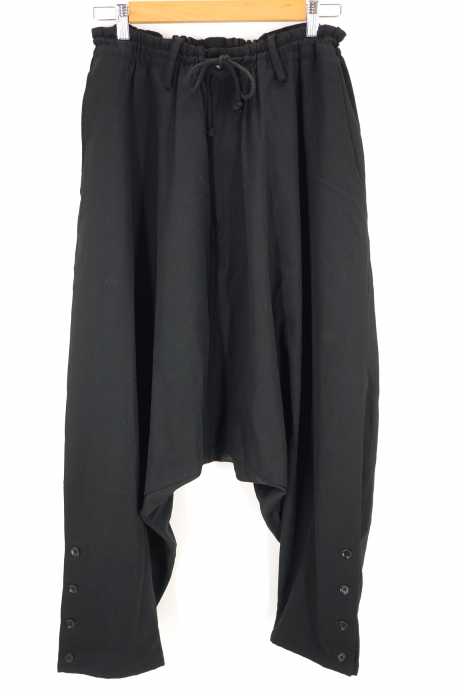 Yohji Yamamoto POUR HOMME （ヨウジヤマモトプールオム） リネンサルエルパンツ メンズ パンツ