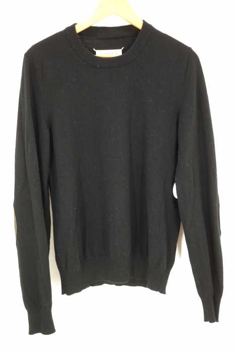 Martin Margiela(マルタンマルジェラ) 17AW 14 エルボーパッチニット メンズ トップス