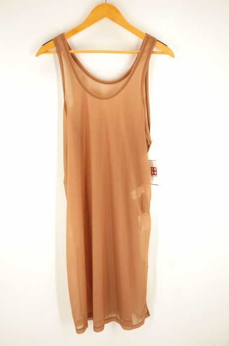 G.V.G.V. （ジーヴィジーヴィ） 19SS  SEE THROUGH OVERSIZED DRESS シースルー レディース ワンピース