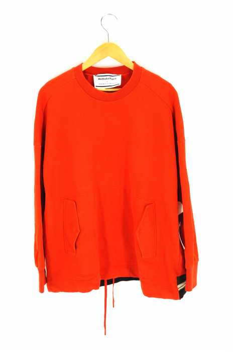 ONITSUKA TIGER × ANDREA POMPILIO（オニツカタイガーアンドレアポンピリオ） WS SLOUCHY SWEAT  スラウチスウェット  ルーズフィット レディース トップス