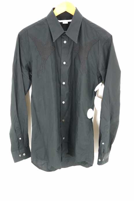 STELLA McCARTNEY（ステラマッカートニー） Patched shirt　鳥刺繍コットンシャツ メンズ トップス