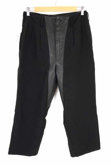 yohji yamamoto pour homme 96aw パンツ Yohji Yamamoto POUR HOMME （ヨウジヤマモトプールオム） 96AW レザー