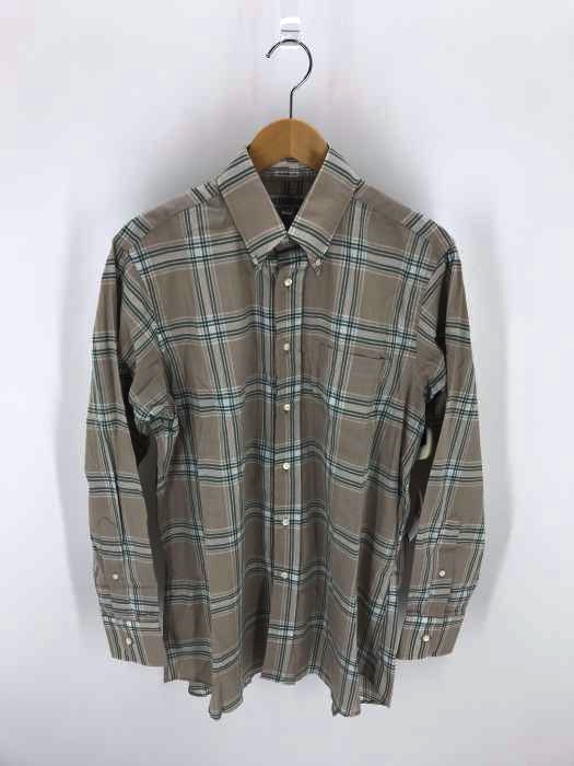 INDIVIDUALIZED SHIRTS（インディビジュアライズドシャツ） ボタンダウンチェック柄シャツ メンズ トップス