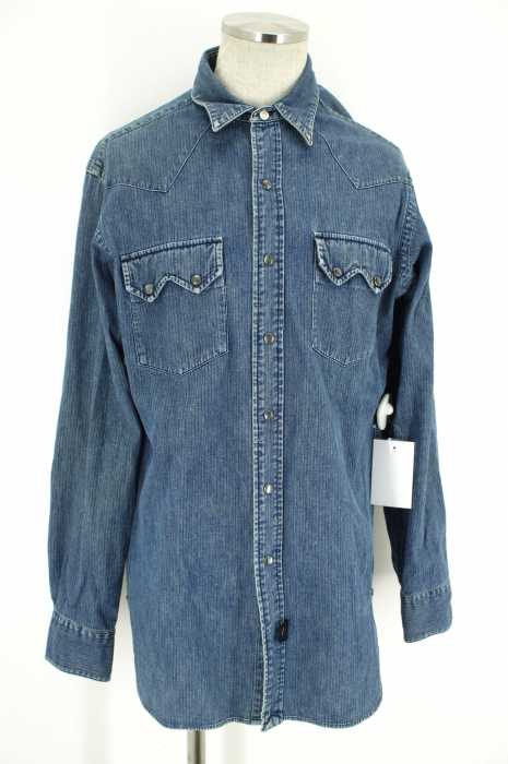 RRL RALPH LAUREN （ダブルアールエル ラルフローレン） デニムウエスタンシャツ メンズ トップス