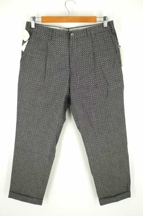 JOURNAL STANDARD TRISECT（ジャーナルスタンダードトライセクト） ドット柄タックダブルスラックスパンツ メンズ パンツ