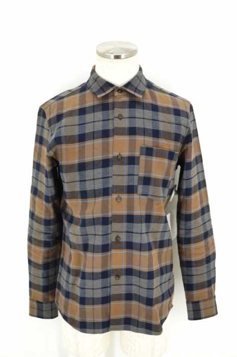 A.P.C. (アー・ペー・セー) 17AW ポケット付きチェック柄ボタンシャツ メンズ トップス
