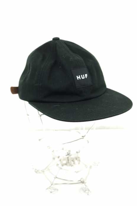 HUF （ハフ） レザー切替キャップ メンズ 帽子