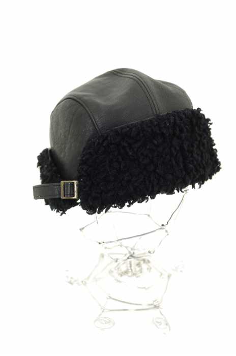CA4LA (カシラ) cow skin レザーボアキャップ レディース 帽子