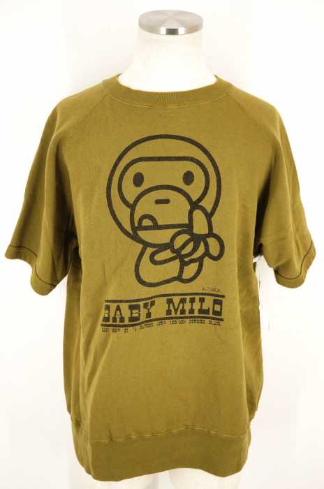 A BATHING APE （アベイシングエイプ） BABY　MILO　スウェットプルオーバー メンズ トップス