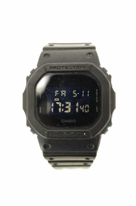CASIO G-SHOCK （カシオジーショック） DW-5600BB ラバーベルトデジタル腕時計 メンズ 腕時計
