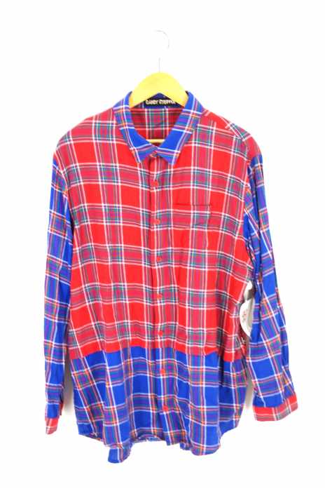 Candy Stripper (キャンディストリッパー) SWITCH CHECK SHIRT スウィッチチェックシャツ レディース トップス