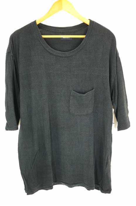 AMERICAN RAG CIE（アメリカンラグシー） ネップ加工　半袖シルクTシャツ メンズ トップス