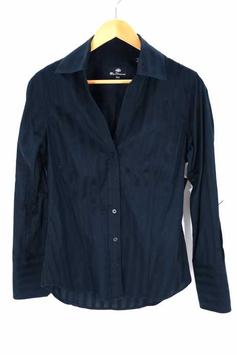 Ben Sherman（ベンシャーマン） ストライプ柄 スキッパーシャツ レディース トップス