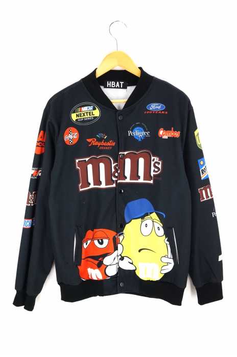 USED古着 (ユーズドフルギ) M&MS プリントブルゾン メンズ アウター