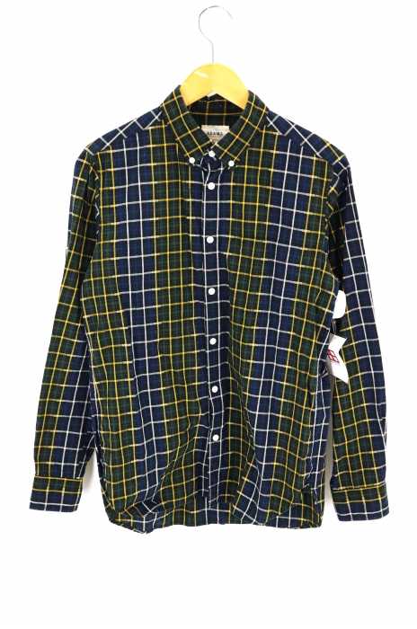 BEAMS  （ビームス） ボタンダウンチェックシャツ メンズ トップス