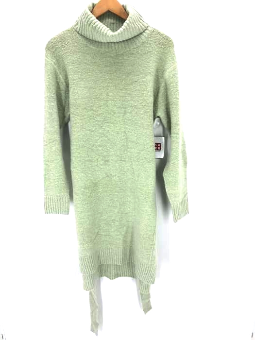 Avan Lily（アヴァンリリィ） オフタートルスリットロングKNIT TOPS レディース ワンピース