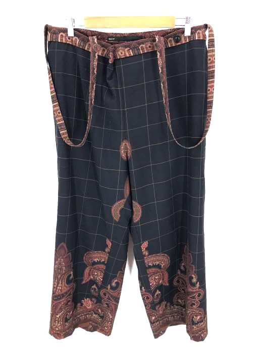 muller of yoshiokubo（ミュラーオブヨシオクボ） Over wrap wide pants レディース パンツ