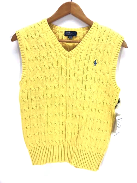 Polo by RALPH LAUREN(ポロバイラルフローレン) Vネックコットンニットベスト レディース トップス