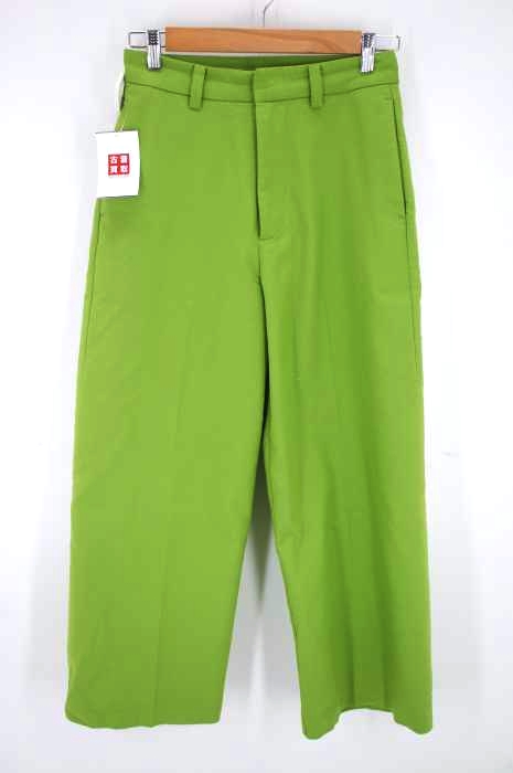 BEAMS BOY（ビームスボーイ） ソリッド ワイド スラックス レディース パンツ