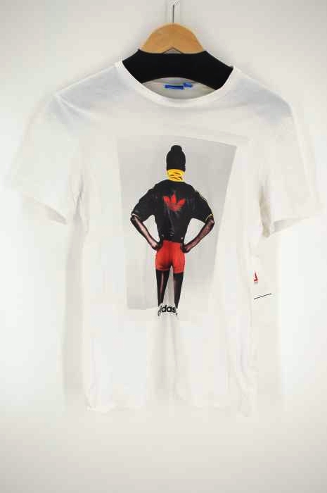 adidas Originals（アディダスオリジナルス） グラフィックプリントクルーネックTシャツ メンズ トップス