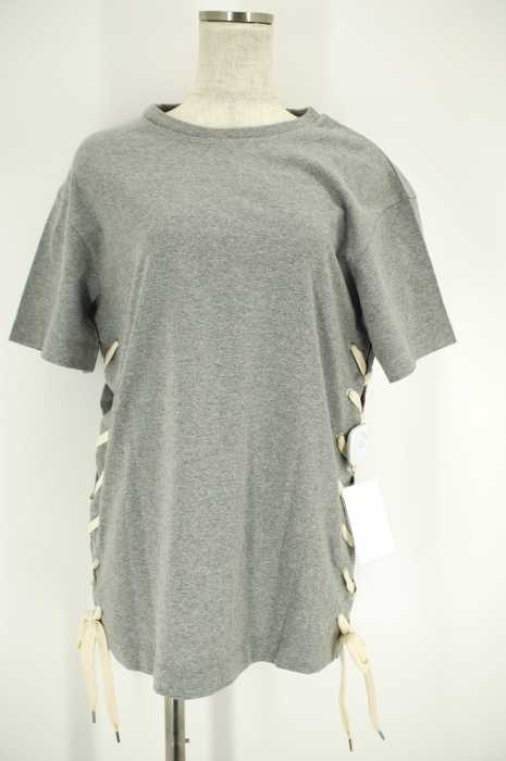 LE CIEL BLEU（ルシェルブルー） レースアップロングTシャツ レディース トップス