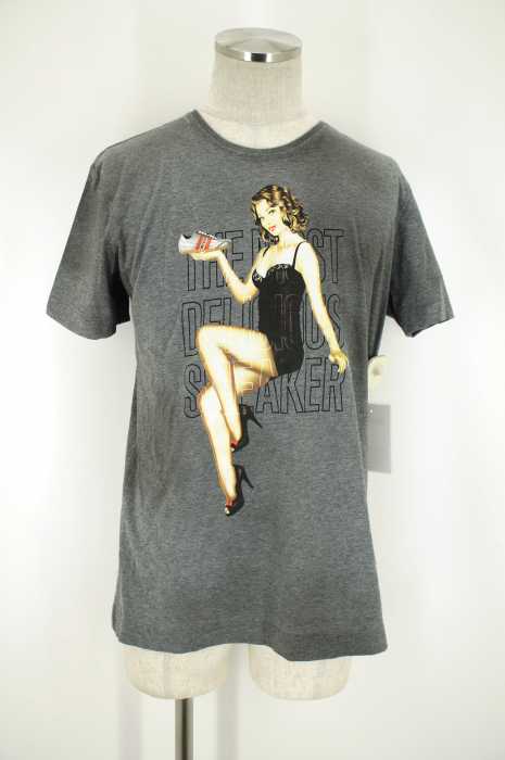 DIRK BIKKEMBERGS （ダークビッケンバーグ） 加工プリントTシャツ メンズ トップス