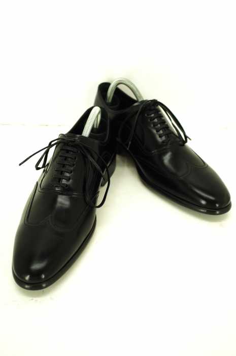 DOLCE&GABBANA （ドルチェアンドガッバーナ） ウイングチップレザードレスシューズ メンズ シューズ