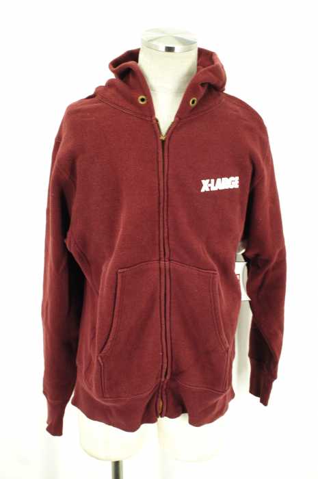 XLARGE×Champion （エクストララージ チャンピオン） REVERSE WEAVE 両面プリントロゴ メンズ トップス