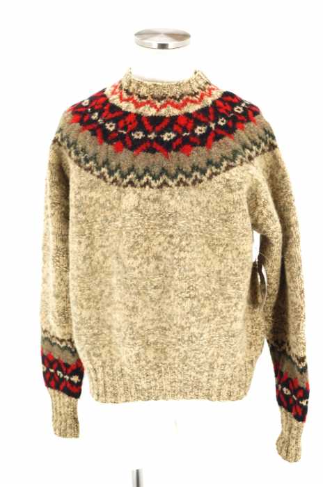 Polo by RALPH LAUREN （ポロバイラルフローレン） HAND KNIT ウールニットセーター メンズ トップス