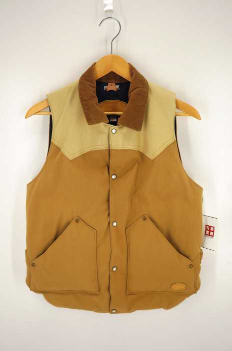 Rocky Mountain FeatherBed × WAREHOUSE（ロッキーマウンテンフェザーベッド ウェアハウス） DUCK COWBOY VEST ダウンベスト メンズ アウター