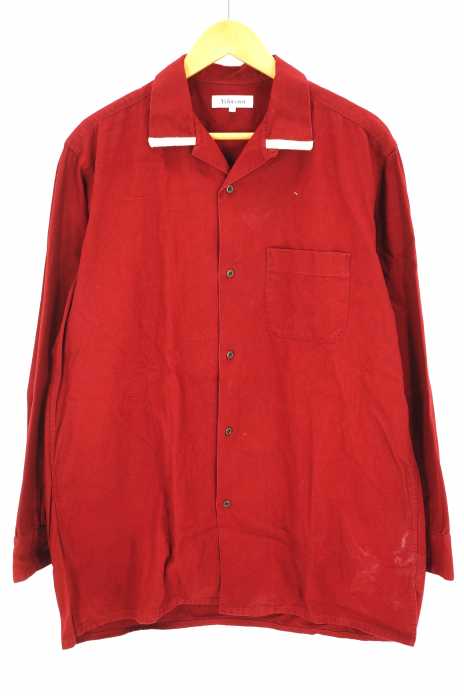 Y's for men SHIRT（ワイズフォーメンシャツ） 襟ニット切替シャツ メンズ トップス