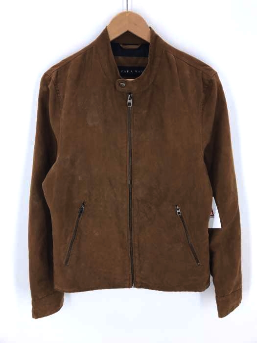 ZARA MAN（ザラマン） キルティングジャケット ジップブルゾン メンズ アウター